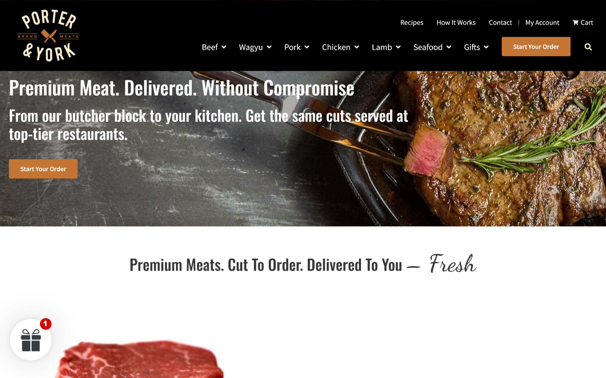 Porter & York website preview